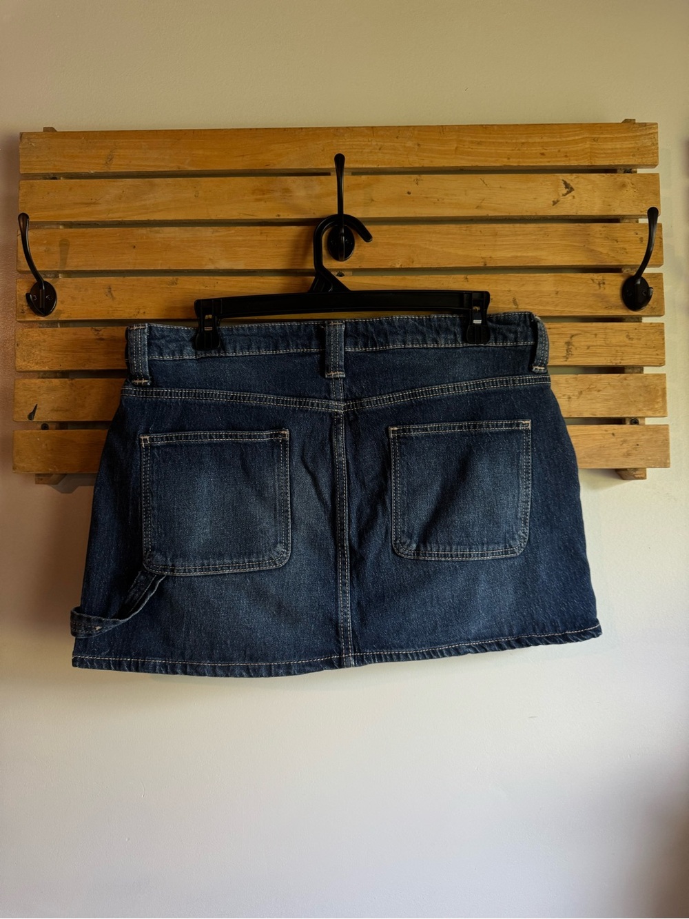 NWT No Boundaries Dark Blue Denim Mini Skirt - XL - Picture 5 of 9